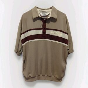 Vintage Classics By Palmland Men's Size XXL Eclectic Grampa 80s‎ Polo Shirt
